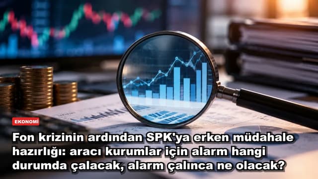 Fon krizinin ardından SPK'ya erken müdahale hazırlığı: aracı kurumlar için alarm hangi durumda çalacak, alarm çalınca ne olacak?