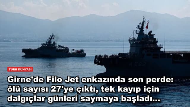 Girne'de Filo Jet enkazında son perde: ölü sayısı 27'ye çıktı, tek kayıp için dalgıçlar günleri saymaya başladı...
