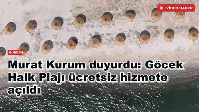 Murat Kurum duyurdu: Göcek Halk Plajı ücretsiz hizmete açıldı, ücretsiz plaj sayısı 15'e çıktı