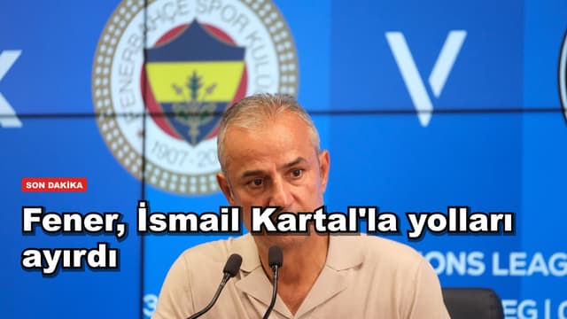 Fenerbahçe'de İsmail Kartal krizi: İstifa etti, Yıldırım kabul etmedi, Samandıra'ya döndü