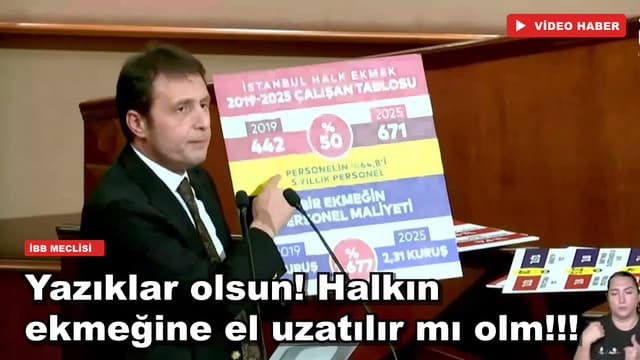 Yazıklar olsun! Halkın ekmeğine el uzatılır mı olm!!!