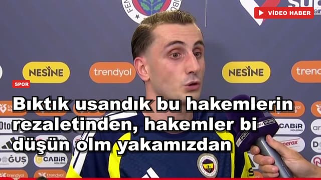 Bıktık usandık bu hakemlerin rezaletinden, hakemler bi düşün olm yakamızdan