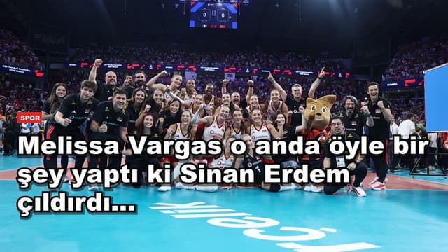 Melissa Vargas o anda öyle bir şey yaptı ki Sinan Erdem çıldırdı...