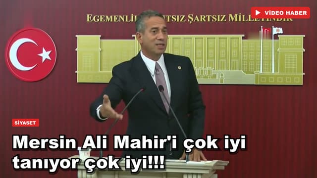 Mersin Ali Mahir'i çok iyi tanıyor çok iyi!!!