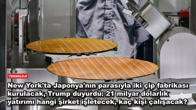 New York'ta Japonya'nın parasıyla iki çip fabrikası kurulacak, Trump duyurdu: 21 milyar dolarlık yatırımı hangi şirket işletecek, kaç kişi çalışacak?