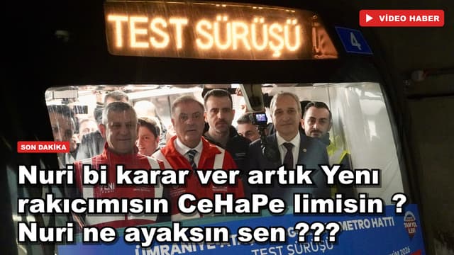 Nuri bi karar ver artık Yenı rakıcımısın CeHaPe limisin ? Nuri ne ayaksın sen ???