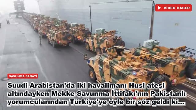 Suudi Arabistan'da iki havalimanı Husi ateşi altındayken Mekke Savunma İttifakı'nın Pakistanlı yorumcularından Türkiye'ye öyle bir söz geldi ki...