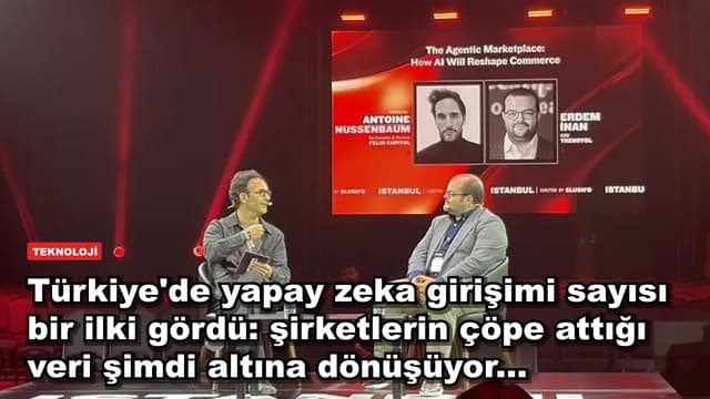 Türkiye'de yapay zeka girişimi sayısı 500'ü aştı: şirketlerin çöpe attığı veri şimdi altına dönüşüyor...