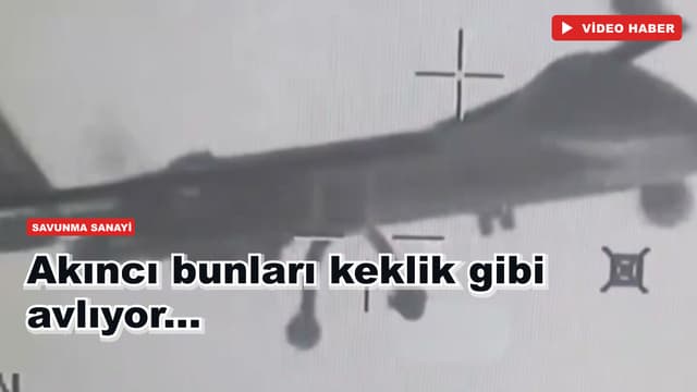 Akıncı bunları keklik gibi avlıyor...