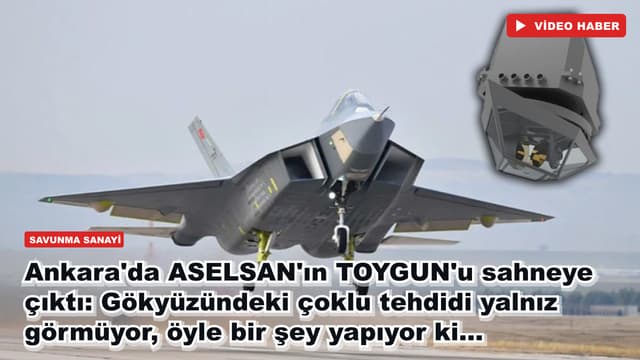 Ankara'da ASELSAN'ın TOYGUN'u sahneye çıktı: Gökyüzündeki çoklu tehdidi yalnız görmüyor, öyle bir şey yapıyor ki...