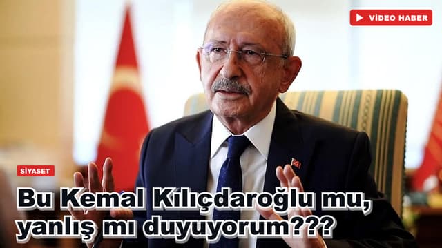 Bu Kemal Kılıçdaroğlu mu, yanlış mı duyuyorum???