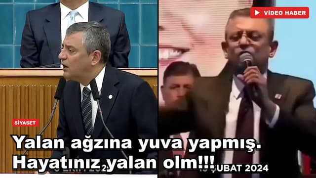 Yalan ağzına yuva yapmış. Hayatınız yalan olm!!!