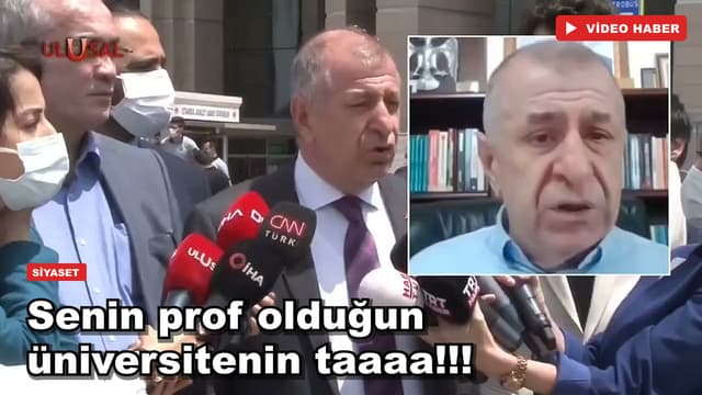 Senin prof olduğun üniversitenin taaaa!!!
