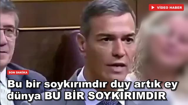Bu bir soykırımdır duy artık ey dünya BU BİR SOYKIRIMDIR