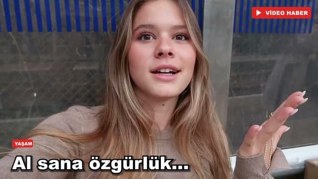 Al sana özgürlük...