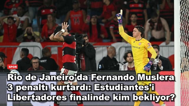 Rio de Janeiro'da Fernando Muslera 3 penaltı kurtardı: Estudiantes'i Libertadores finalinde kim bekliyor?