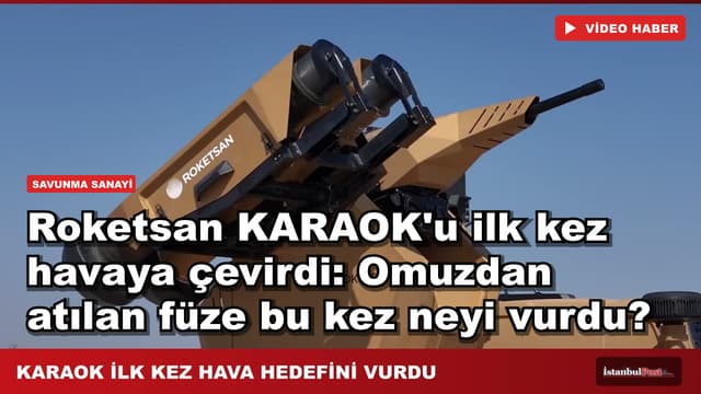 Roketsan KARAOK'u ilk kez havaya çevirdi: Omuzdan atılan füze bu kez neyi vurdu?