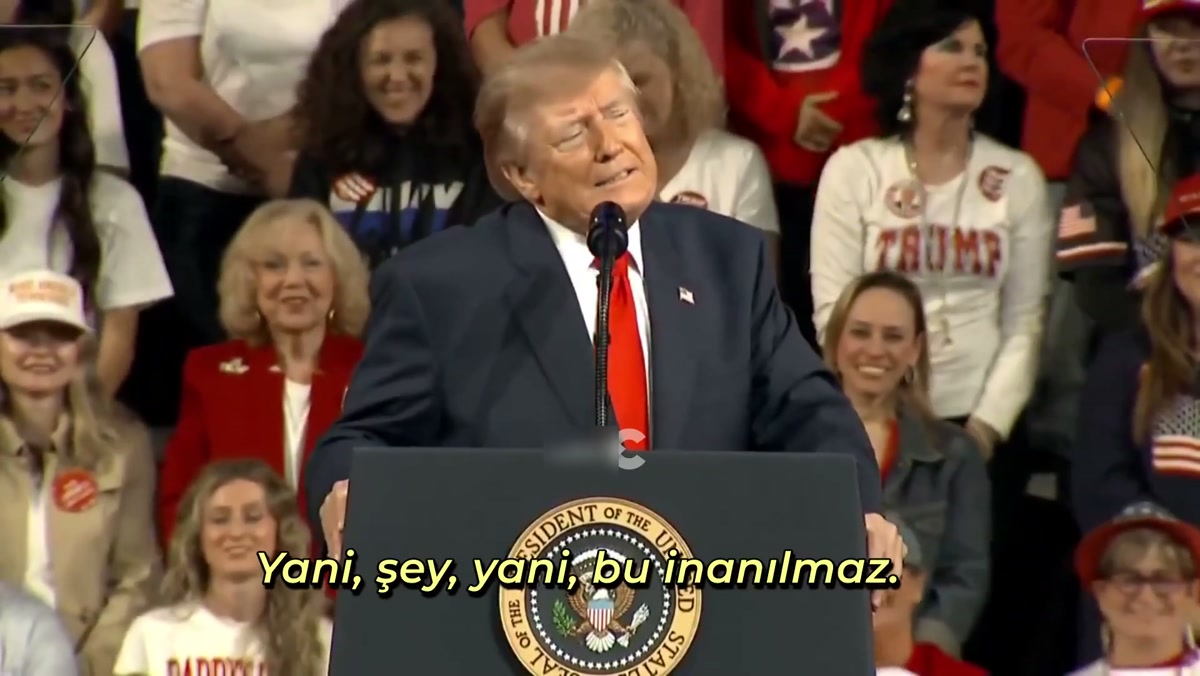 ABD'de Trump mitingde kendi seçmenine döndü: “En aptalca şeyleri söylesem bile...” Cümlenin devamı ö