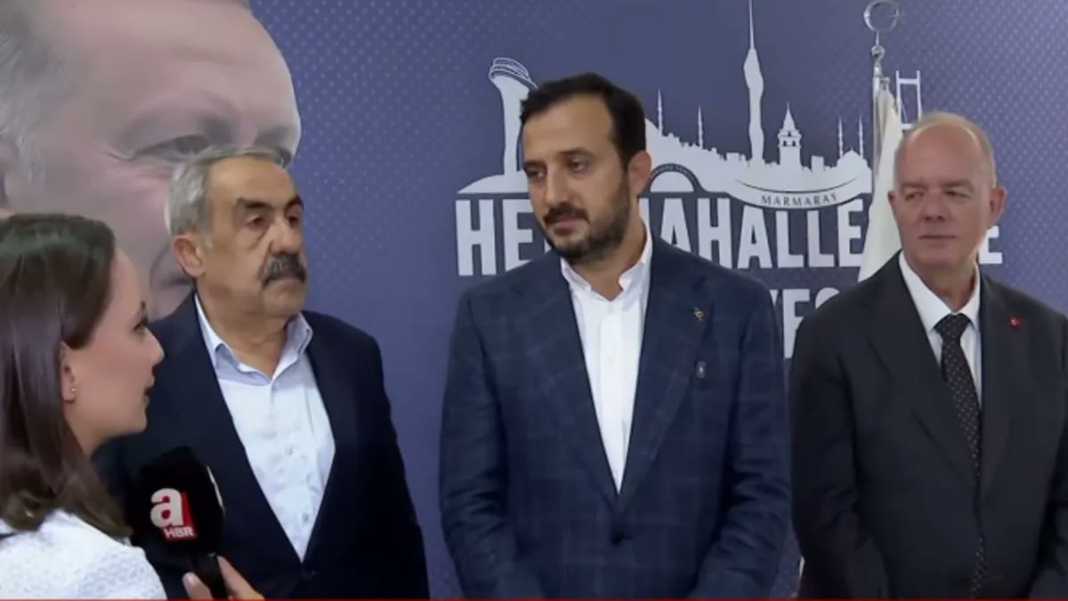KAPAK ADAYI — Yeni başkanvekili Kemal Türkyılmaz'ın seçildikten sonra verdiği röportajdan gerçek, yatay ve net fotoğrafı (A Haber).
