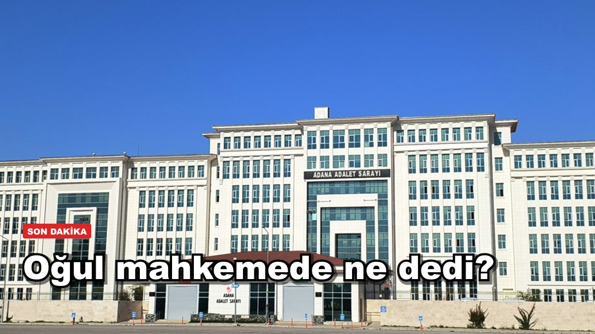 Anasını sopayla döverek öldürdü, mahkemede pişmanlık okudu