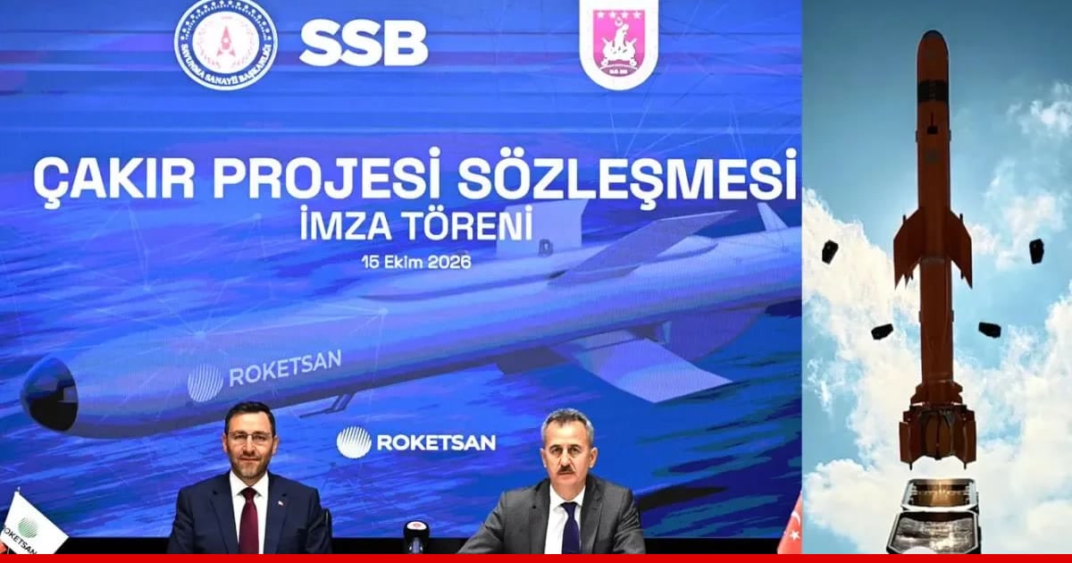 Ankara'da ÇAKIR seyir füzesi için SSB ile Roketsan imzayı attı: Kara Kuvvetleri'nin envanterine girecek sistem