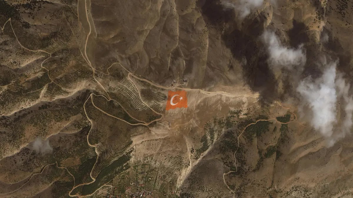 Ankara'da GÖKTÜRK-1 Anadolu'nun zirvelerine uzaydan baktı: 29 Ekim'in 103. yılına özel karelerde neler var?