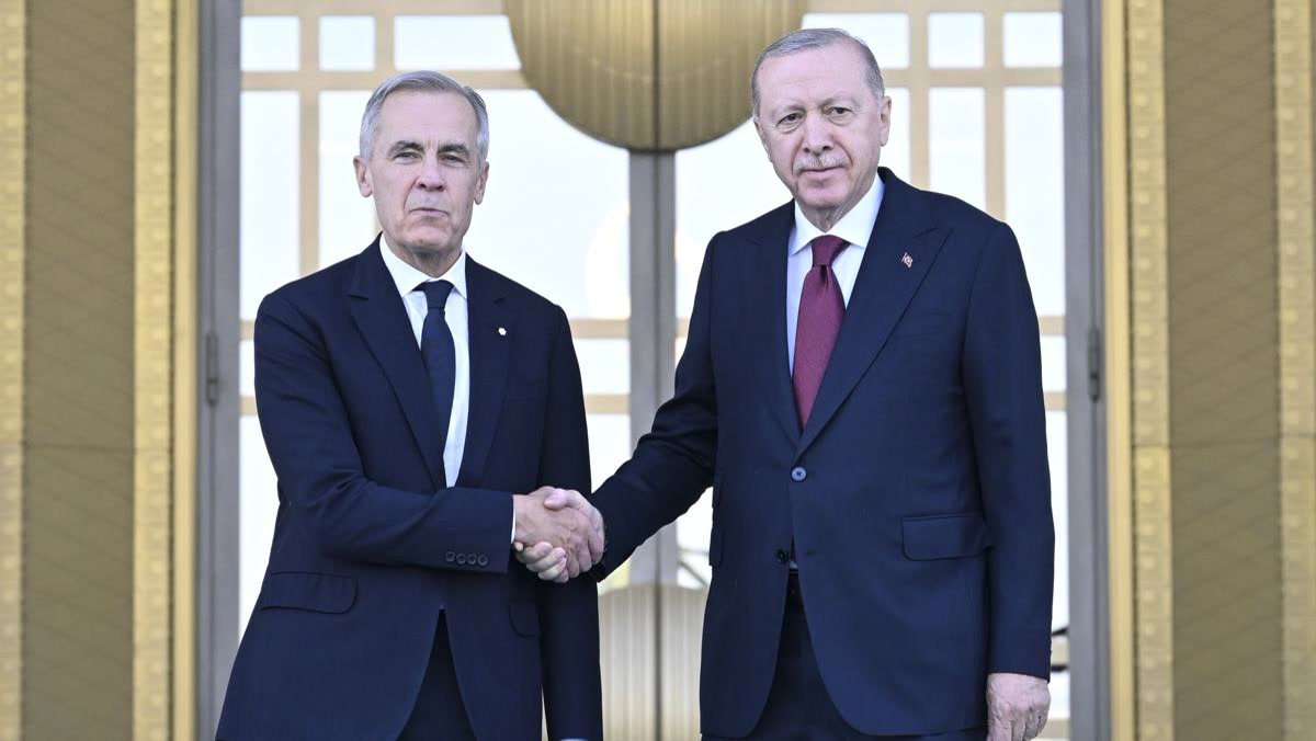 Ankara'da Kanada Başbakanı Mark Carney'ye Külliye'de 21 pare top atışı: Erdoğan'la imzalanan 3 belgenin içinde