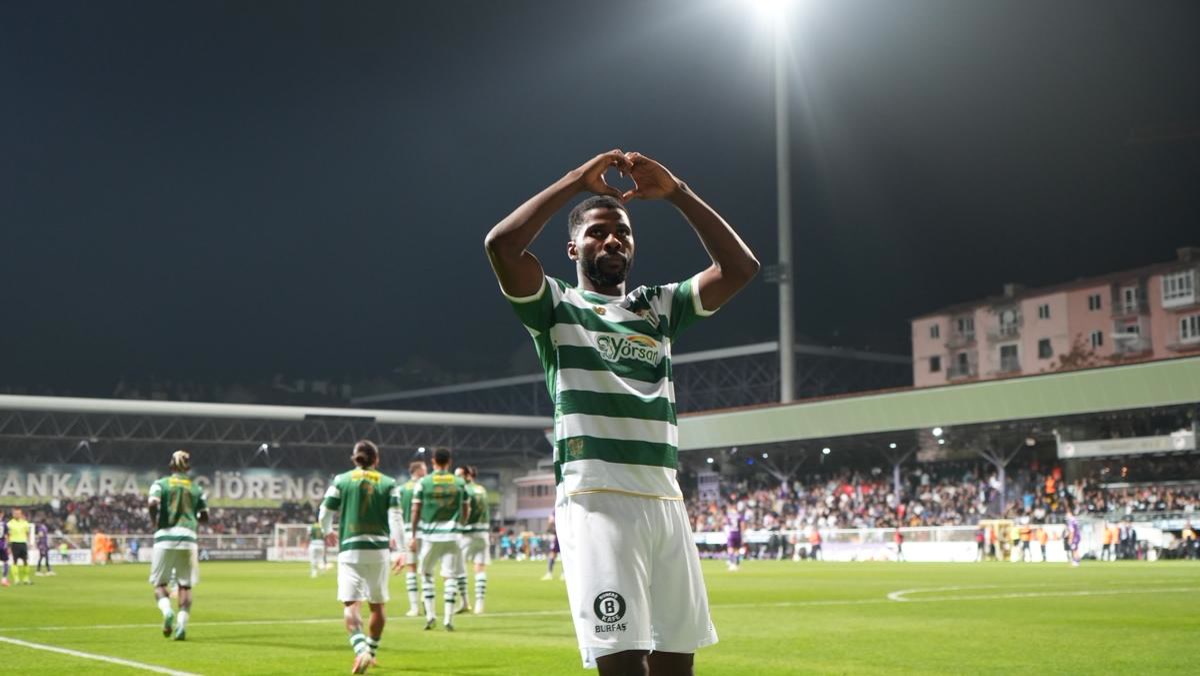 Ankara'da Keçiörengücü - Bursaspor maçında 6 gol: Iheanacho'nun 12 maçlık serisi nasıl sürdü?