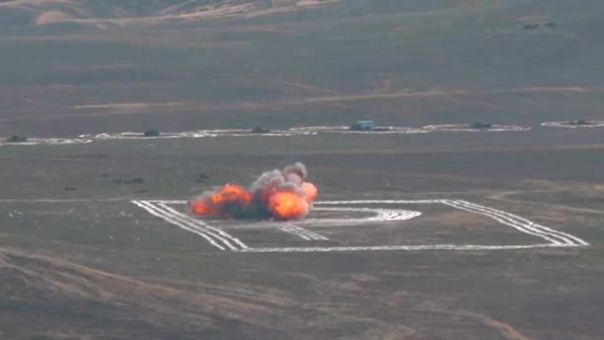 TUSAŞ kamikaze jet İHA vuruş anı Ateş Serbest-2026