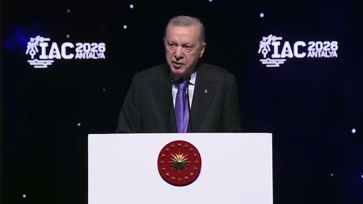 Erdoğan IAC 2026 kürsüsünde: Türksat 6A ve Ay aracı açıklaması
