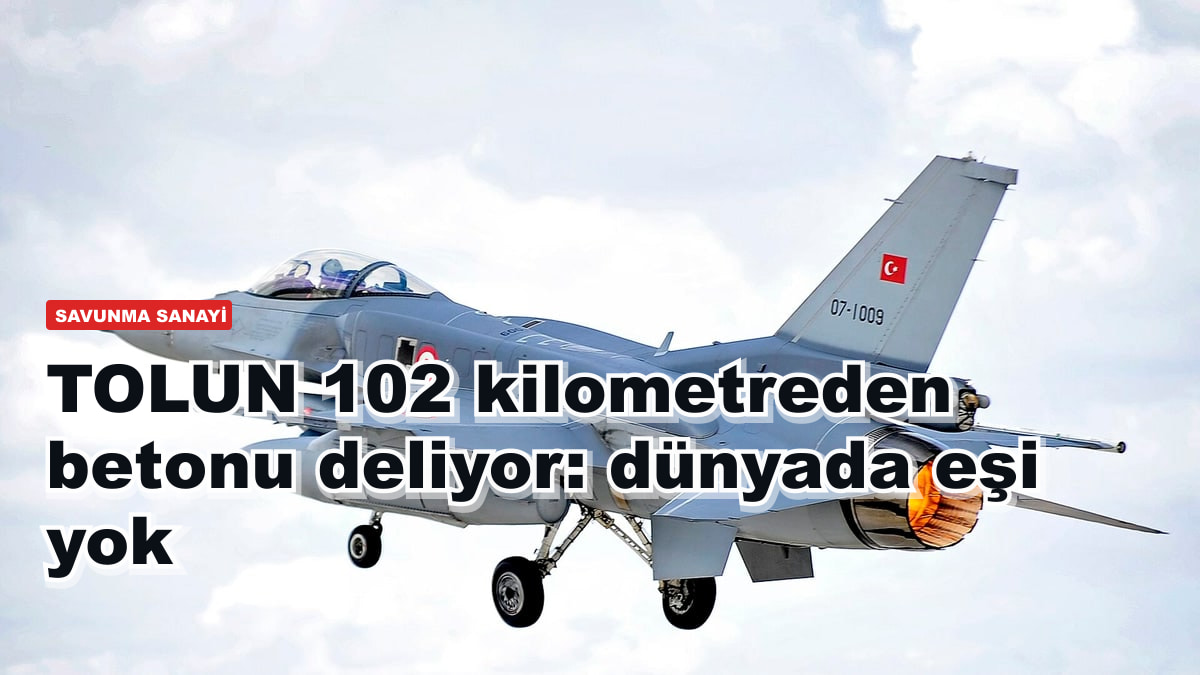 TOLUN 102 kilometreden betonu deliyor: dünyada eşi yok