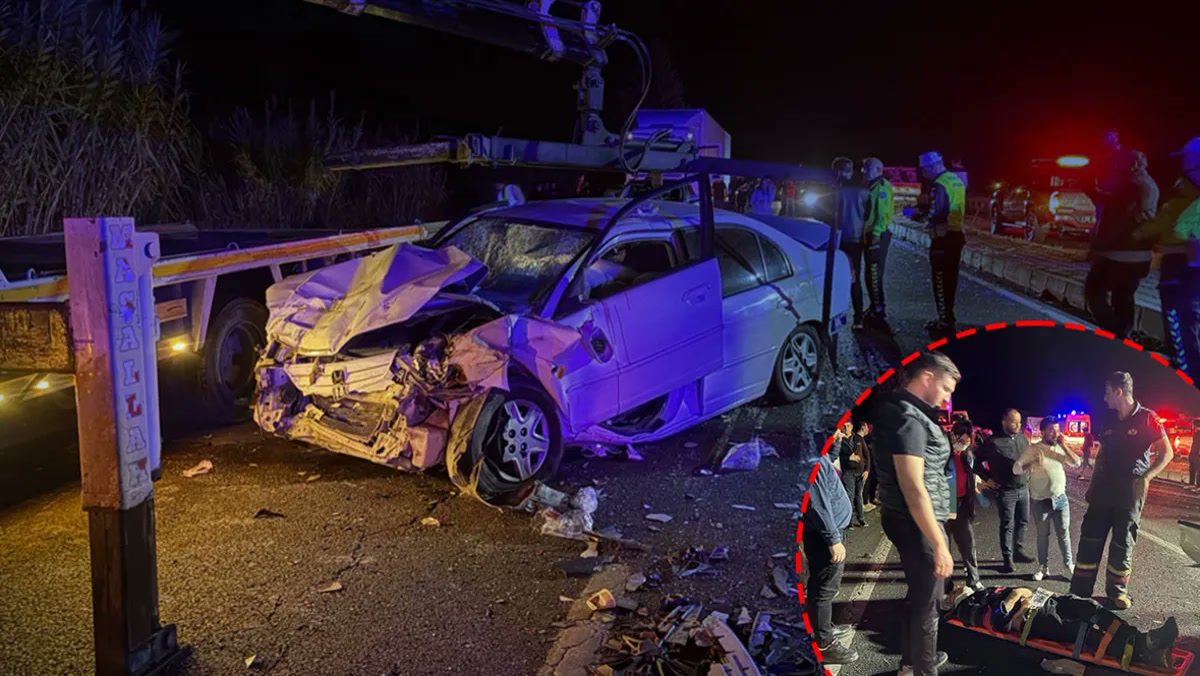 Aydın Nazilli'de zincirleme kaza: Ekipler ilk kazaya müdahale ederken 3 araca çarpan sürücünün kan testinde