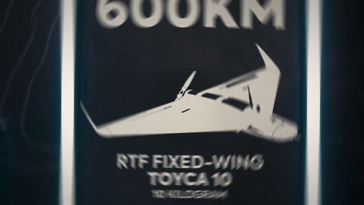 Skydagger TOYCA-10 600 km menzil panosu