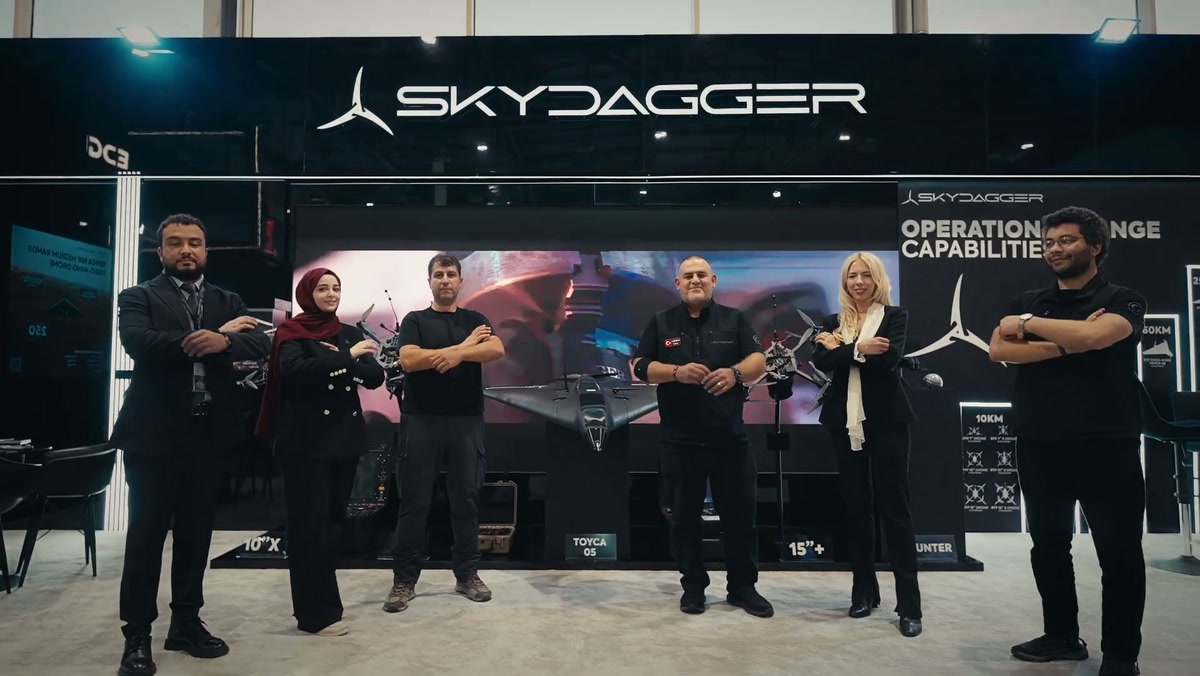 Skydagger ekibi Bakü'deki ADEX 2026 fuarında
