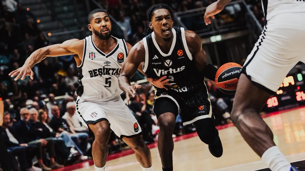 Bologna'da Virtus Bologna - Beşiktaş maçının son dört dakikası: 13 sayı gerideki Beşiktaş Morgan'ın üçlüğüne n