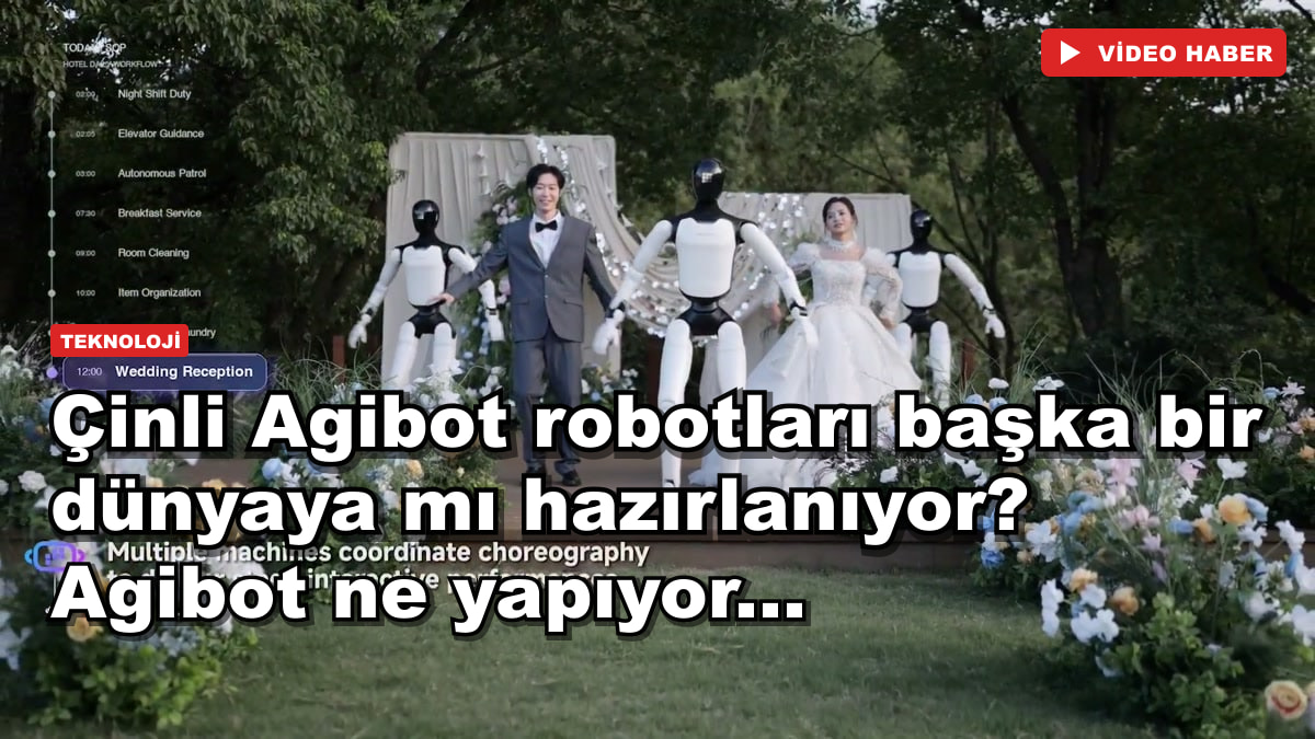 Çinli Agibot robotları başka bir dünyaya mı hazırlanıyor? Agibot ne yapıyor...