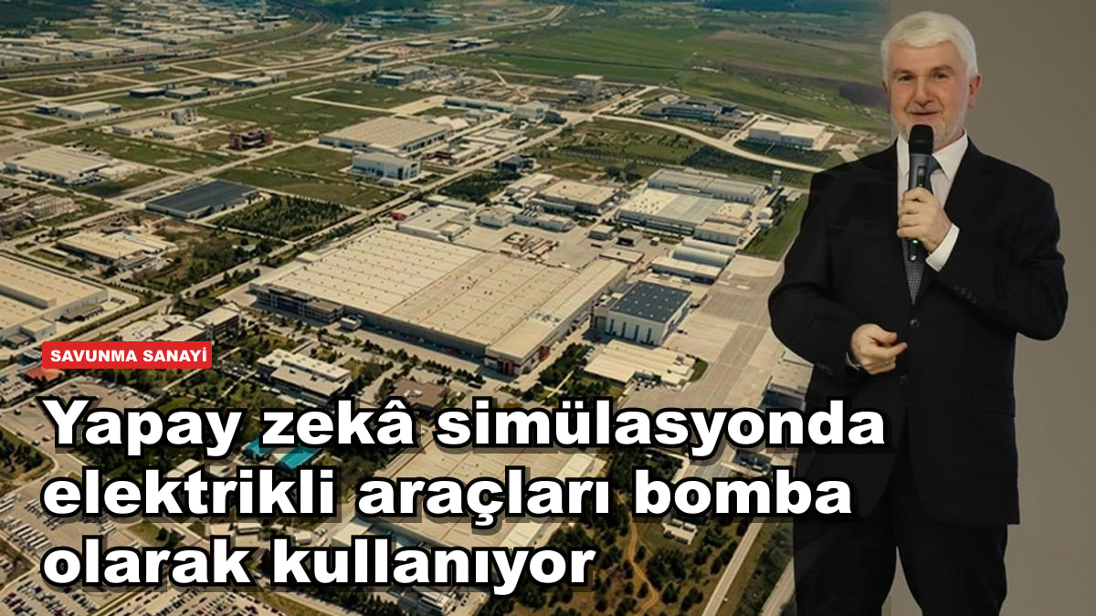 Yapay zekâ simülasyonda elektrikli araçları bomba olarak kullanıyor