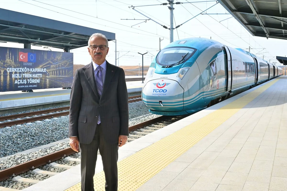Edirne'de Kapıkule'ye hızlı tren dayandı: 153 kilometrelik hat bugün açılıyor, peki 4 saatlik yol 1,5 saate ne
