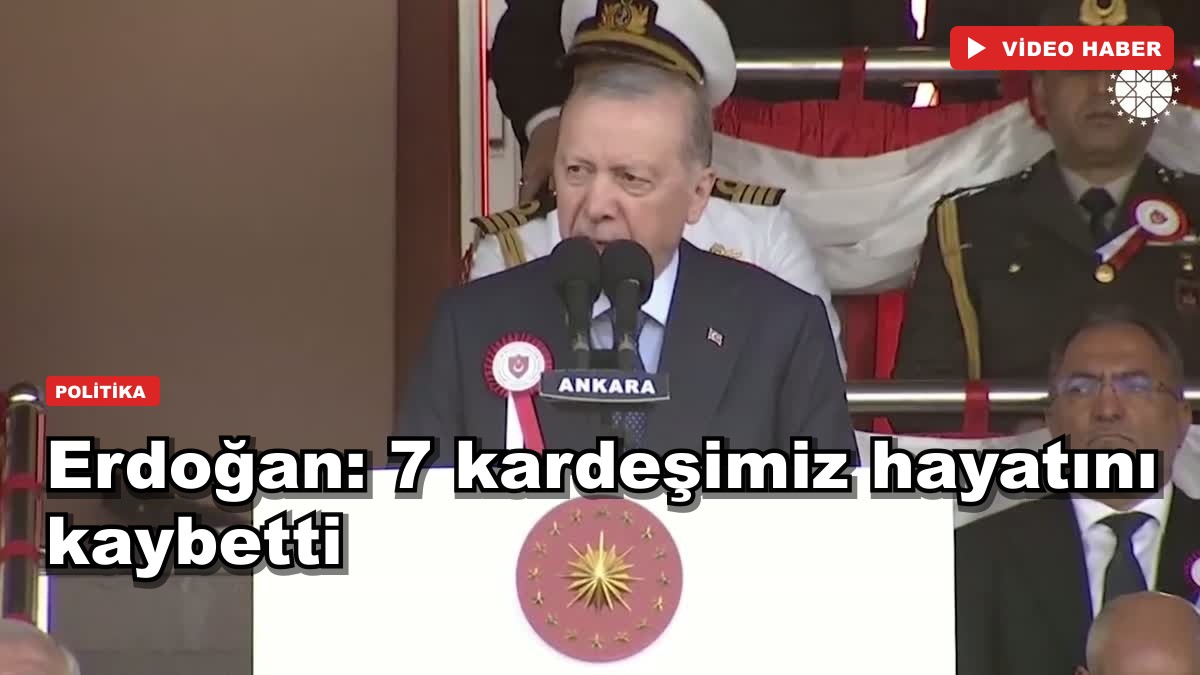 Erdoğan: 237 kişi kurtarıldı, 7 kardeşimiz hayatını kaybetti