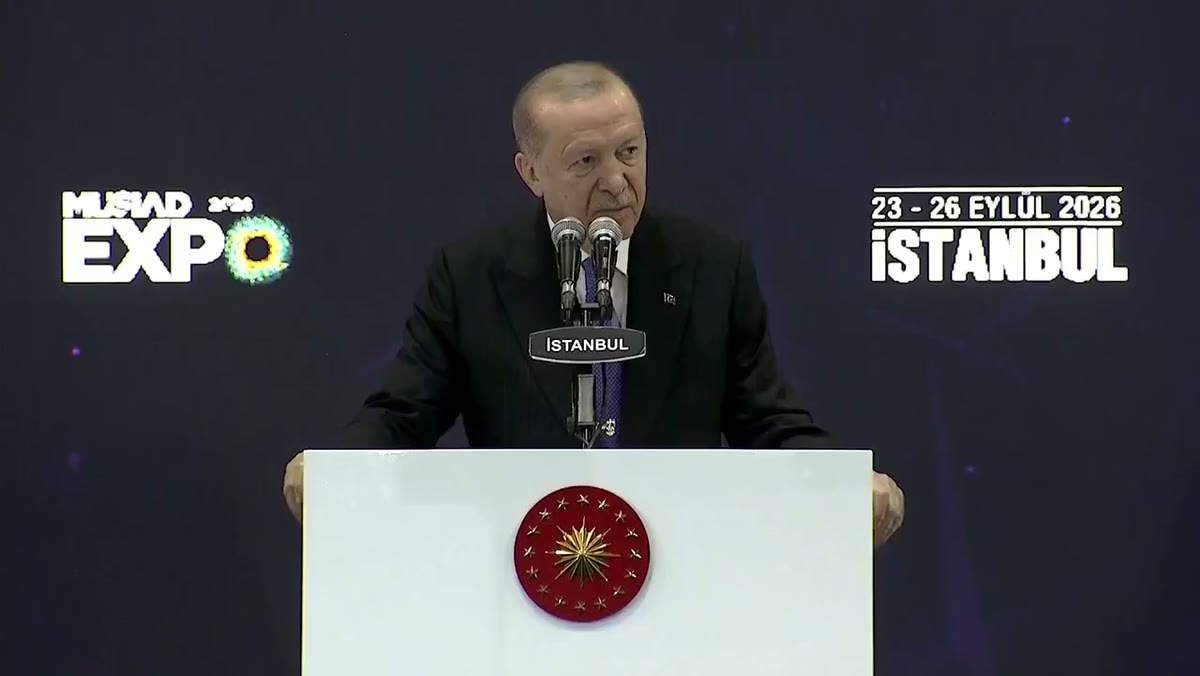 Cumhurbaşkanı Recep Tayyip Erdoğan MÜSİAD EXPO 2026'da konuşuyor
