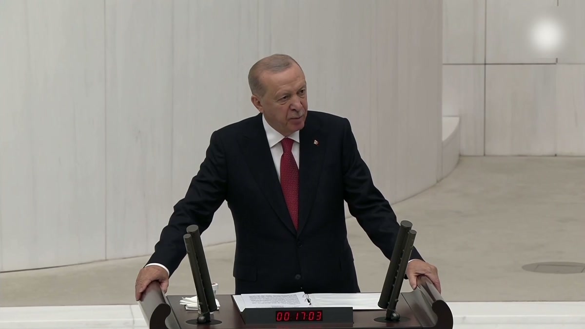 Cumhurbaşkanı Recep Tayyip Erdoğan TBMM kürsüsünde