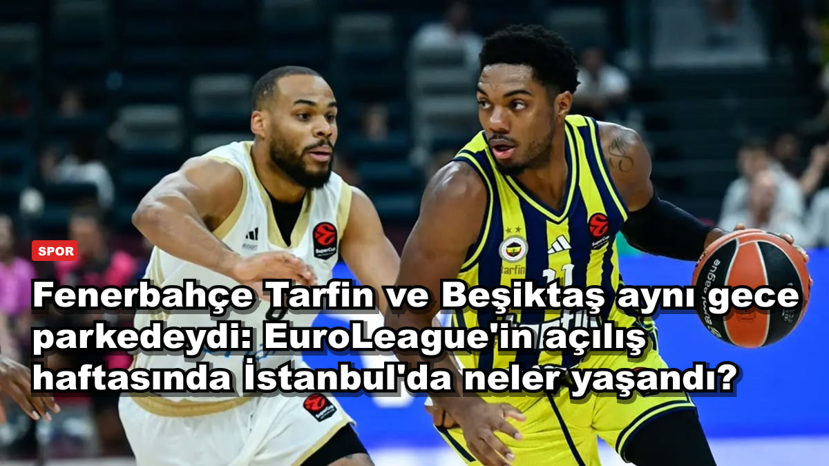 Fenerbahçe Tarfin ve Beşiktaş aynı gece parkedeydi: EuroLeague'in açılış haftasında İstanbul'da neler yaşandı?