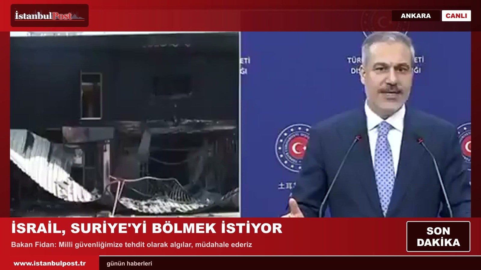 Bakan Fidan'dan net uyarı: Suriye'yi bölerseniz müdahale ederiz