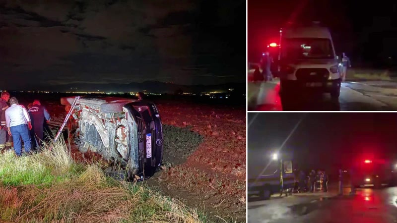 Gaziantep Nurdağı'nda aynı gün peş peşe yaşanan iki kaza sonrasında hastanelerin önünde öyle bir tablo oluştu 