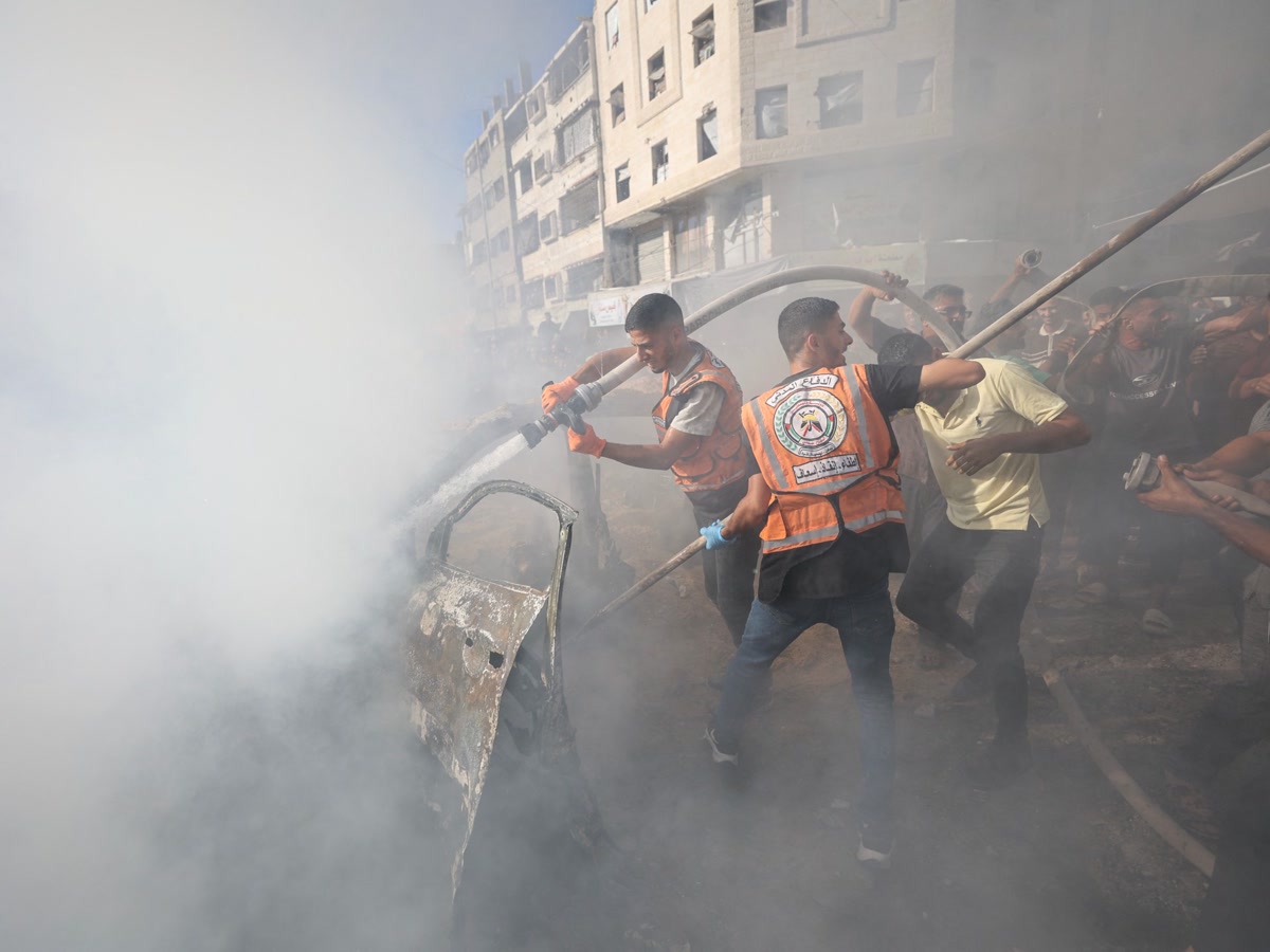 Gazze'de ateşkes sürerken Hamas'ın kuzey komutanı İzzeddin el-Bek Nasr Mahallesi'nde hedef alındı: Hamas 'ateş
