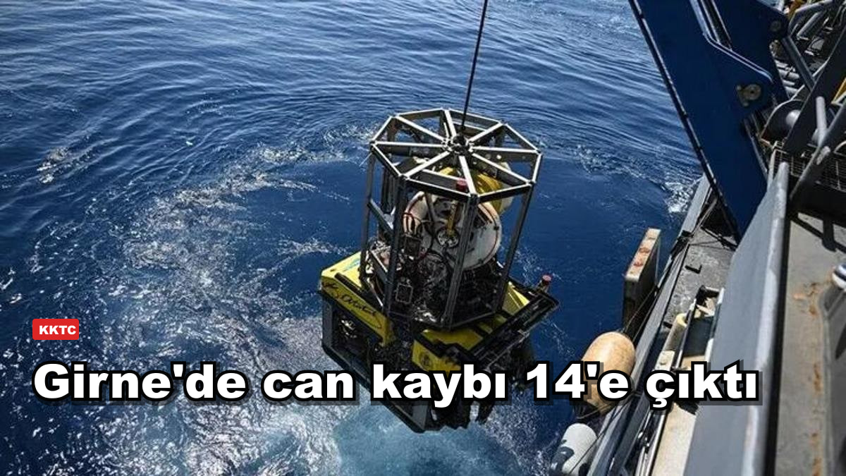 Girne'de acı bilanço: 6'ncı naaş çıkarıldı, can kaybı 14'e yükseldi