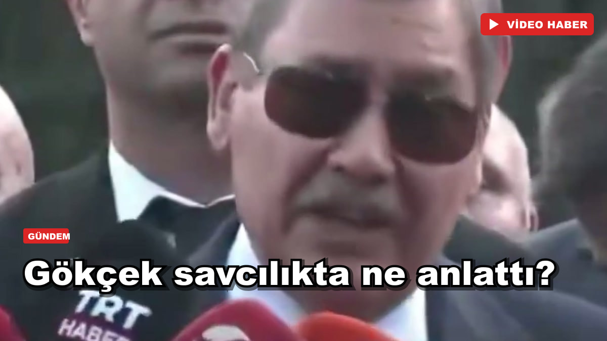 Gökçek 500 soruşturma saydı, 'endişem yok' deyip çıktı