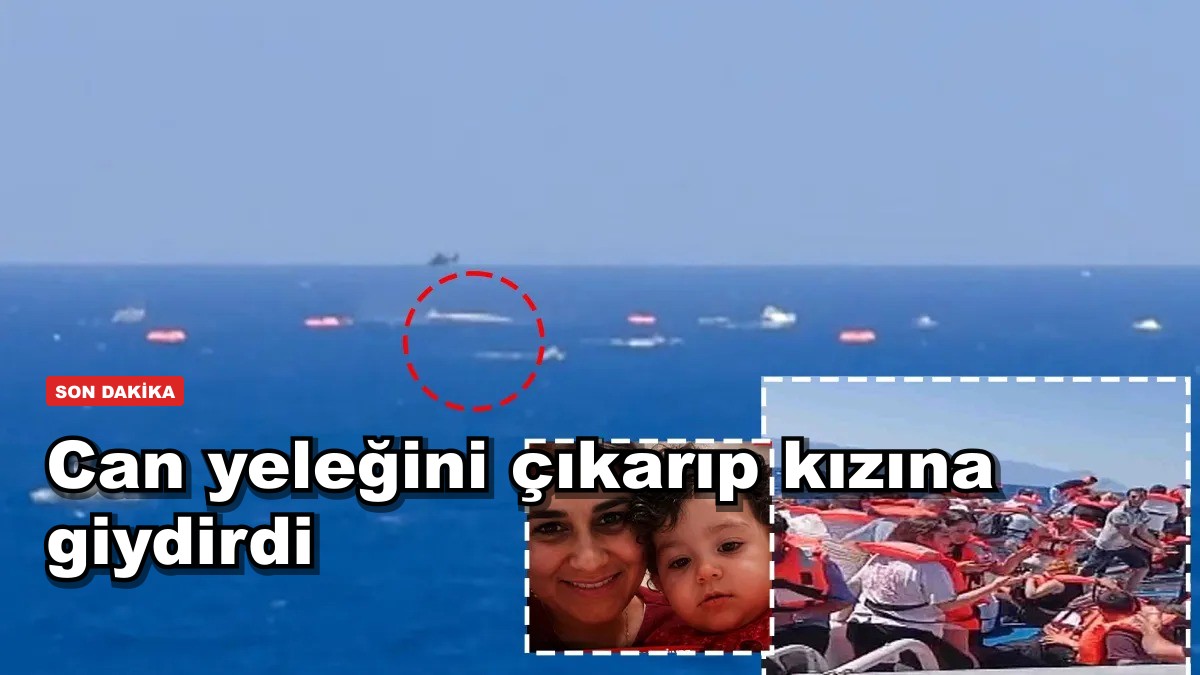 Can yeleğini çıkarıp kızına giydirdi