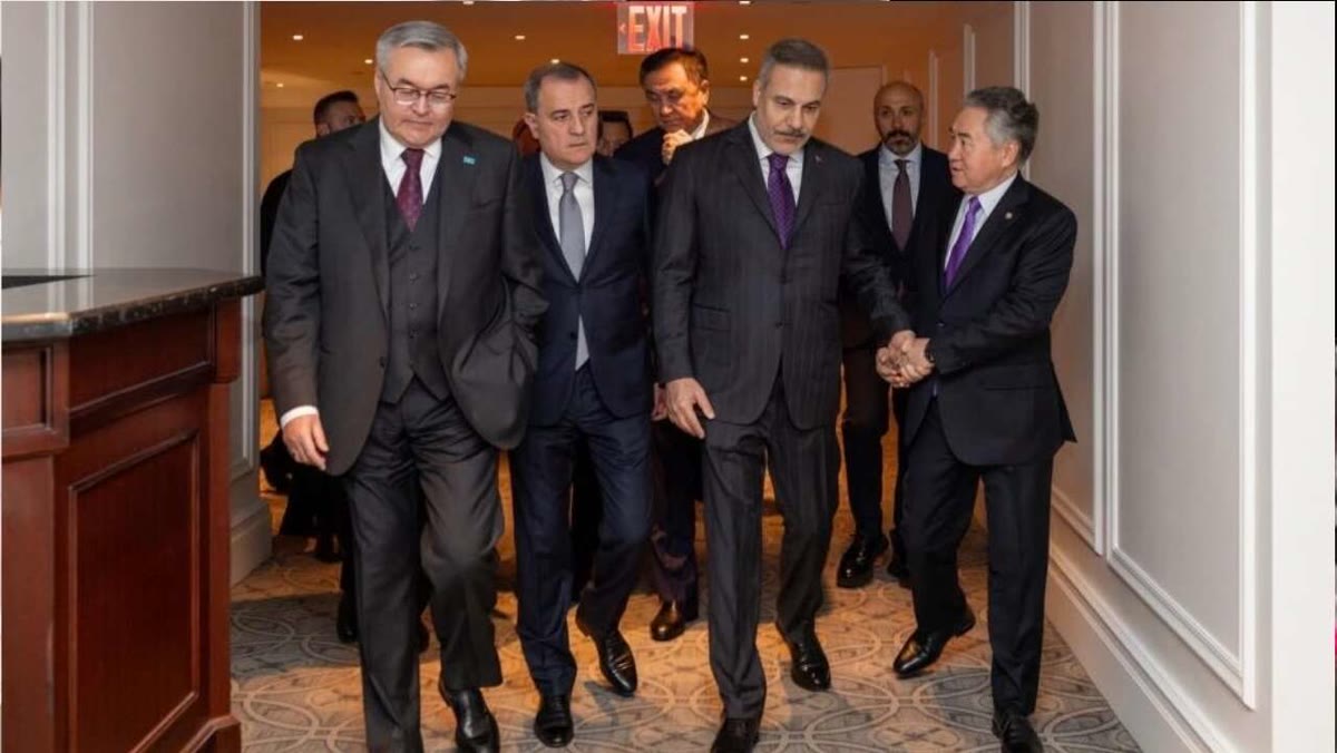 Hakan Fidan TDT dışişleri bakanlarıyla New York'ta