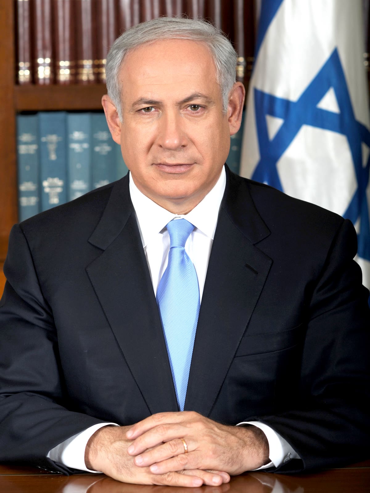 Benjamin Netanyahu resmi portresi (kapak)